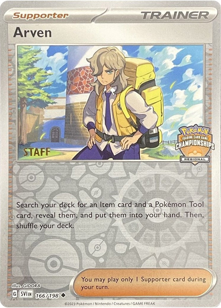 Arven - 166/198 (Regional Championships) [Staff] (166/198) (PR)