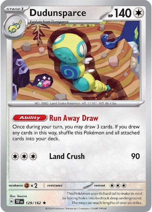 Dudunsparce (129/162) (TEF)