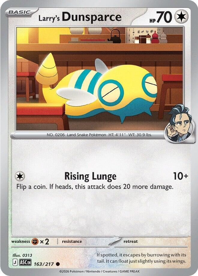 Larry's Dunsparce (163/217) (ASC)
